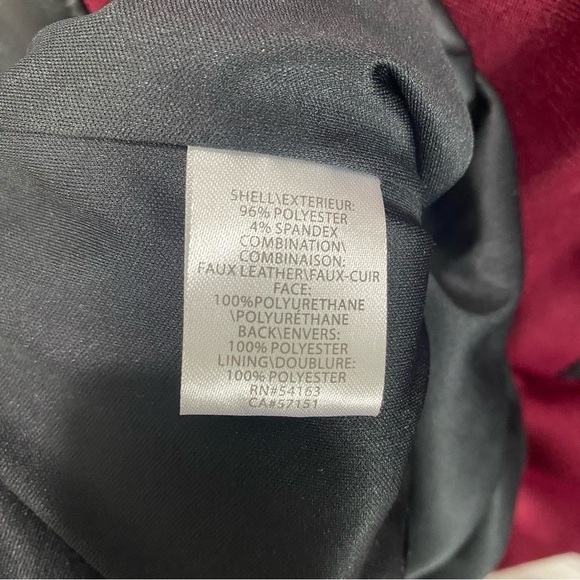 MARC NEW YORK ANDREW MARC FAUX LEATHER MIDI DRESS - Picture 10 of 10